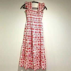 COPY - Hill House Nap Dress in Red Pink Mermaid